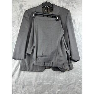 Chester Barrie Gray Wool‎ Suit Men's 42S Blazer Pants Super 100s England